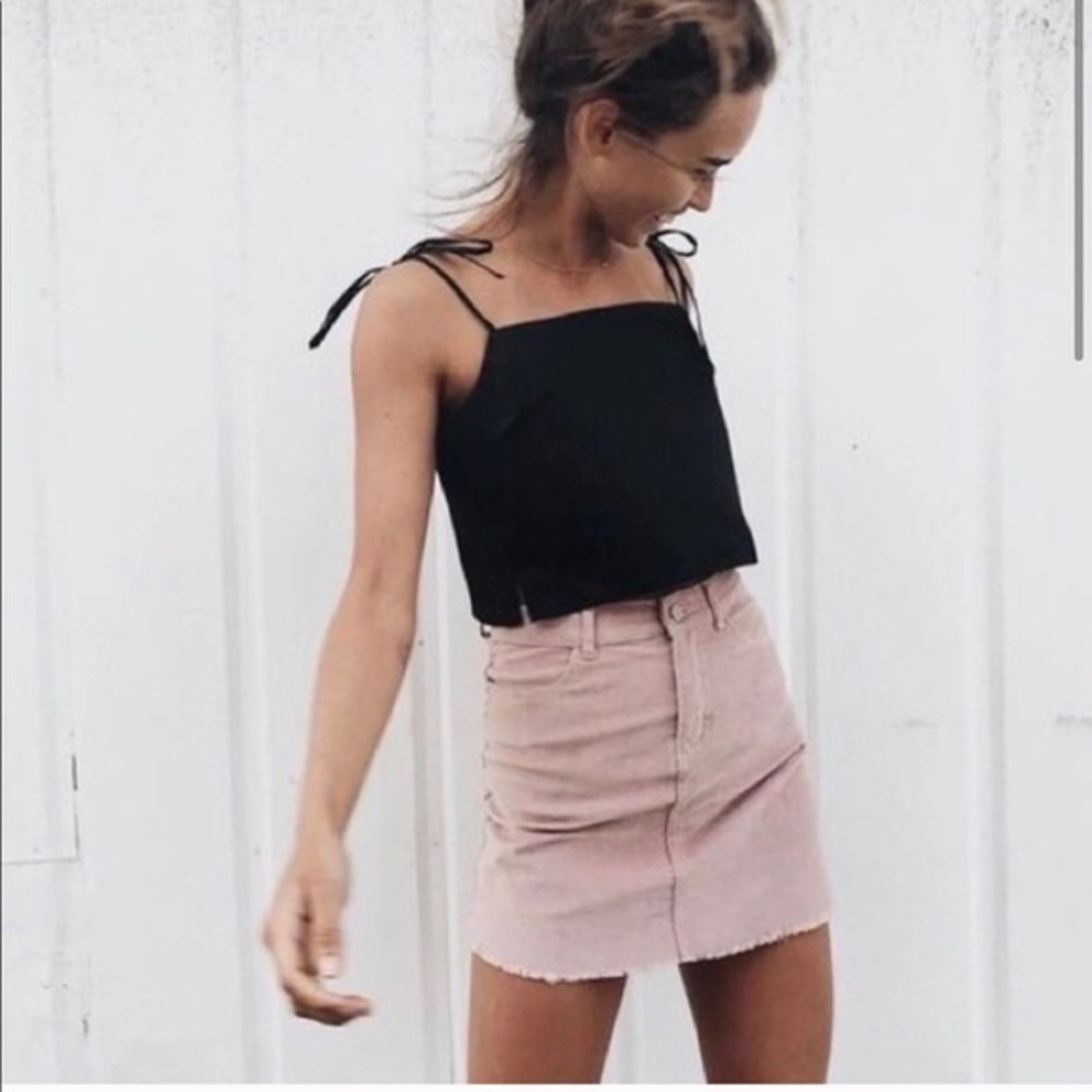 Brandy Melville Corduroy skirt - Picture 2 of 6